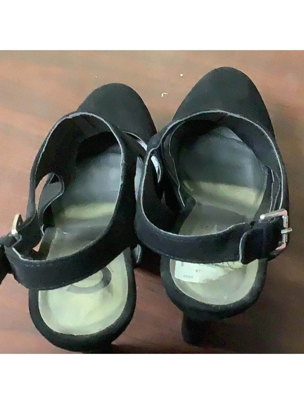 G by Guess Black Sparkle Platform Heels Size 8